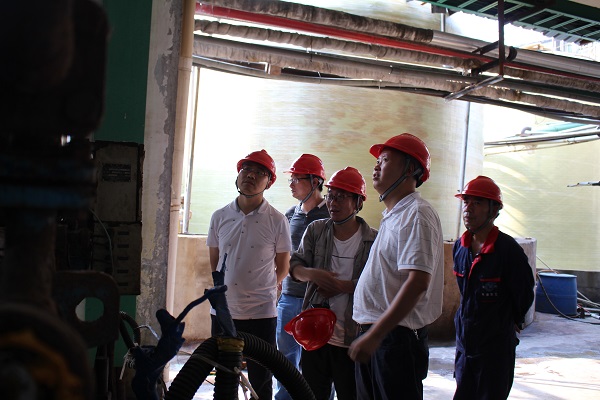 天全县天源天泉盐化工有限公司现场安全检查