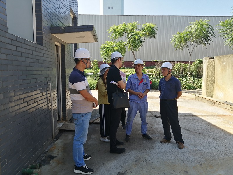 眉山金象园区友禾科技安全、环保联合检查