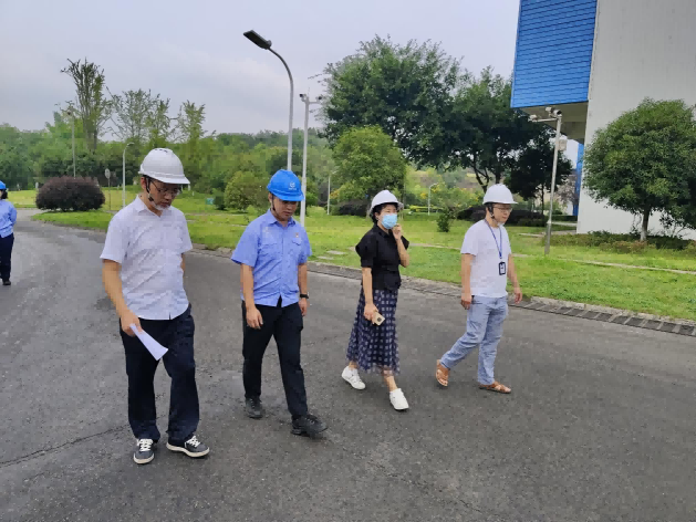 南充市嘉陵区经济和信息化局组织我司专家开展全覆盖式企业安全检查服务