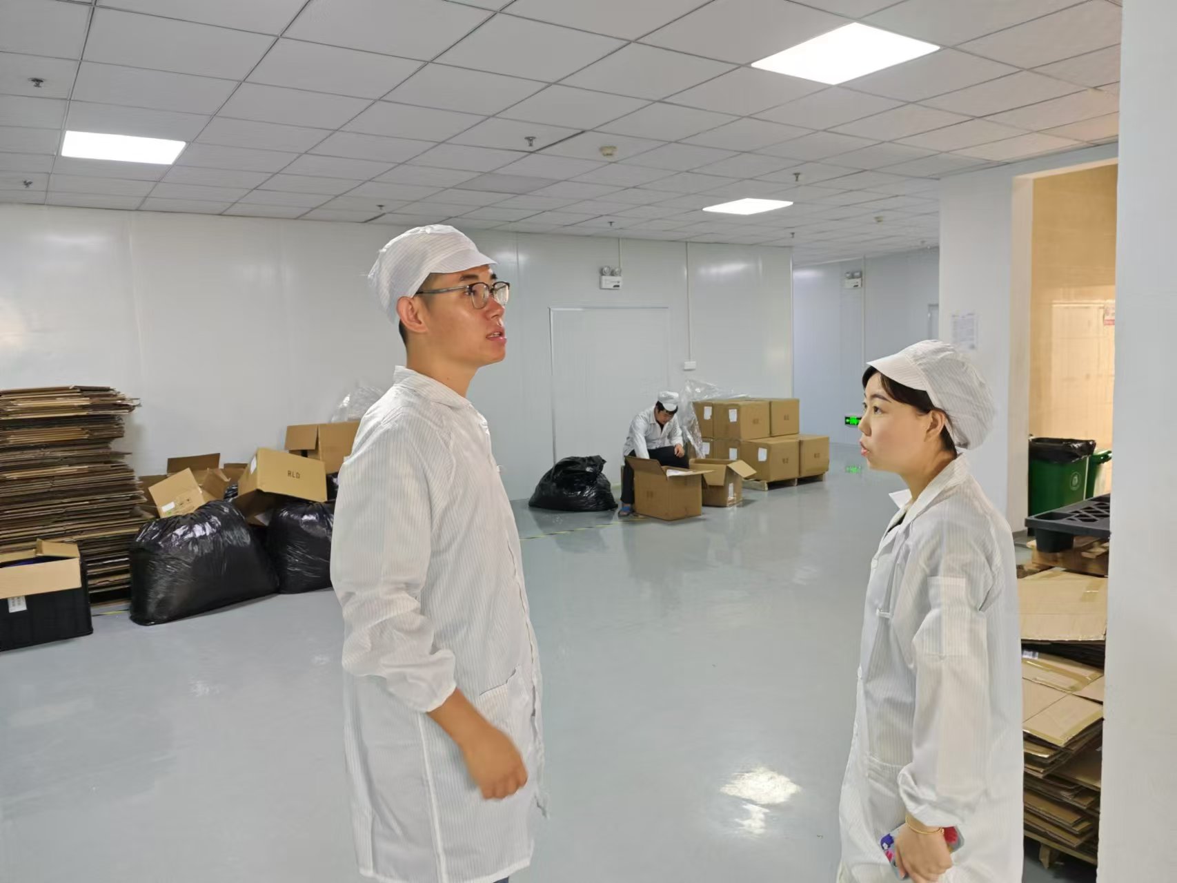 宜宾市三江新区数字经济局组织我司安全专家按计划开展安全生产体检式巡查